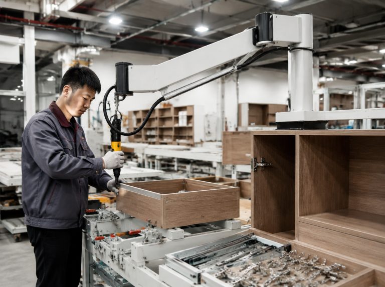 建德抗扭臂机械手与拧紧工装